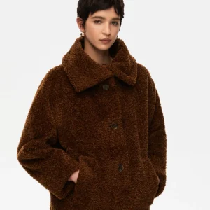 GIACCA BOUCLÉ BOCCALE i blues