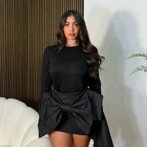 Maglia Semi Velata Nera