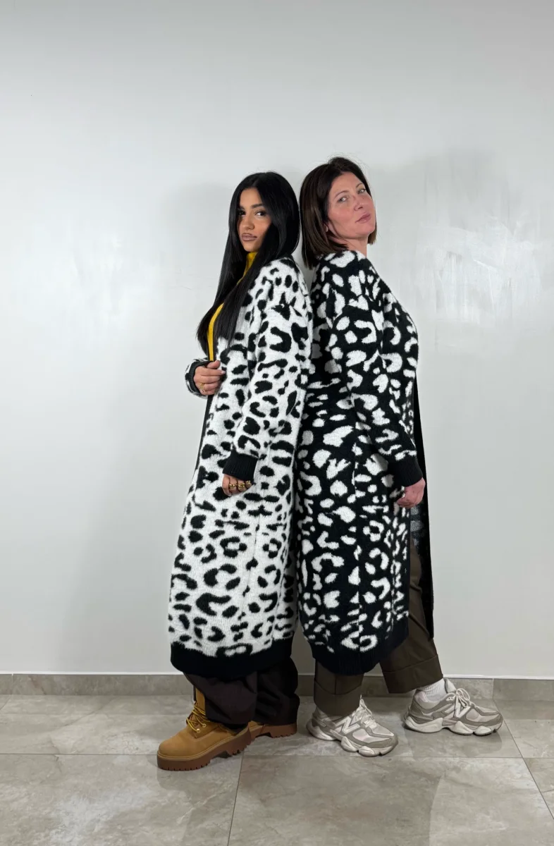 Maxi Cardigan Maculato - immagine 2