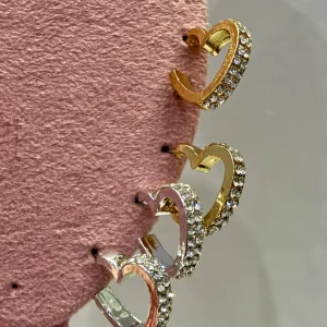 Orecchini Heart brillar