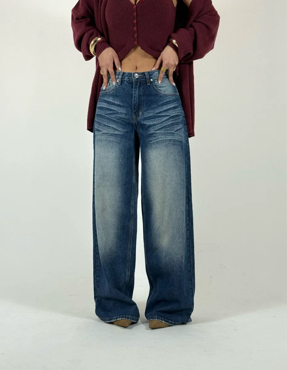 Jeans Blue Baggy Carpenter