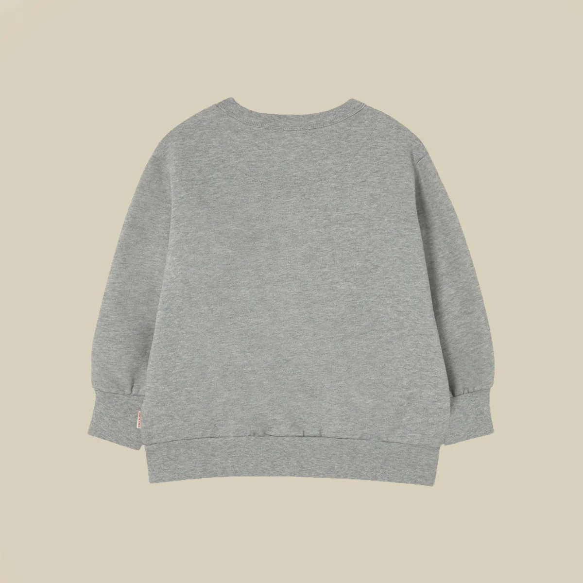 Felpa maniche lunghe con fiore - immagine 4