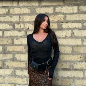 Maglie Semivelata Nera