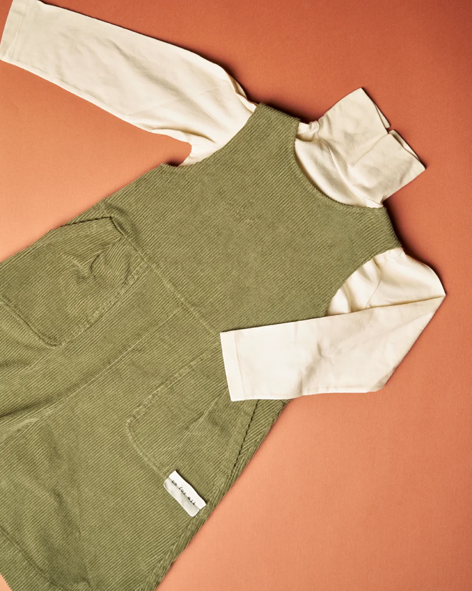 Maglia lupetto in jersey panna - immagine 4