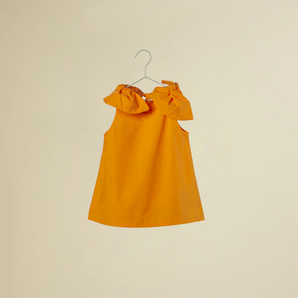 Top smanicato arancio - immagine 2