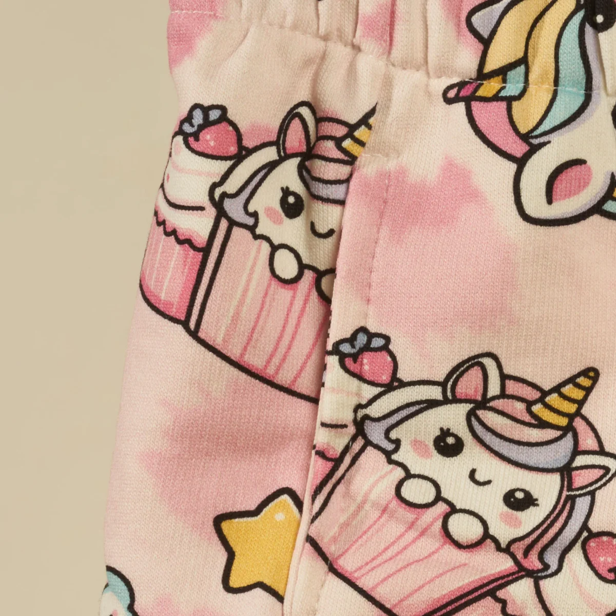 Shorts in tuta fantasia unicorno - immagine 3