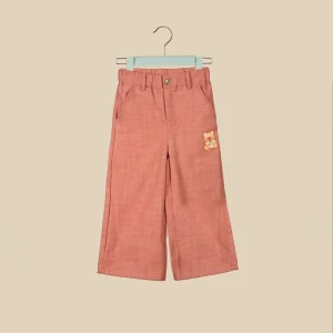 Pantalone rosa con orsetto