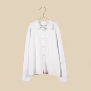 Camicia bianca in cotone