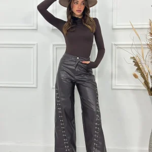 Pantalonene Ecopelle Top quality TR8938