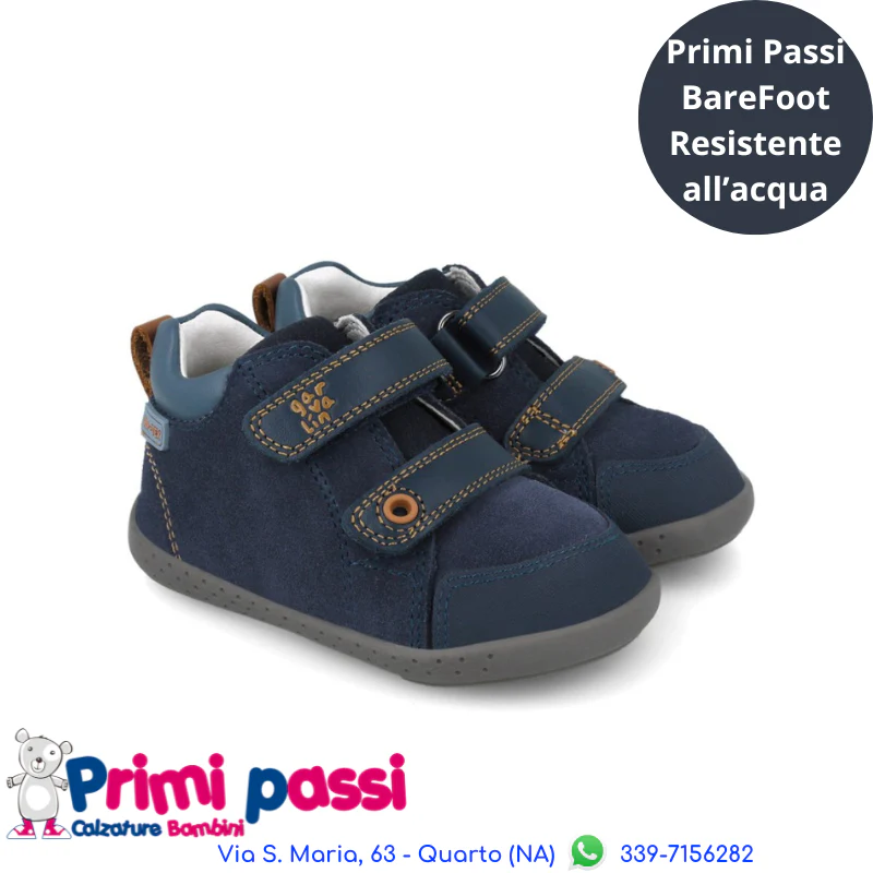 Primi Passi Timber "Rispettosa" Blu Navy - immagine 2