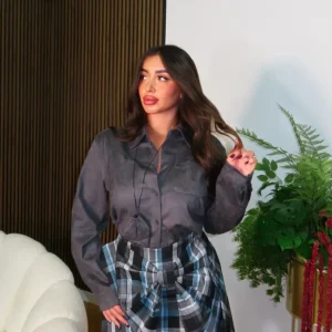 Camicia Chloe grigio