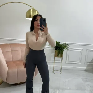 Leggings Zampa grigio