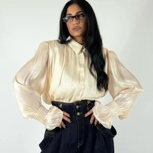 Camicia Crop Organza