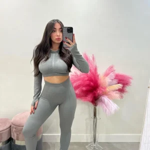 Leggings Legea grigio