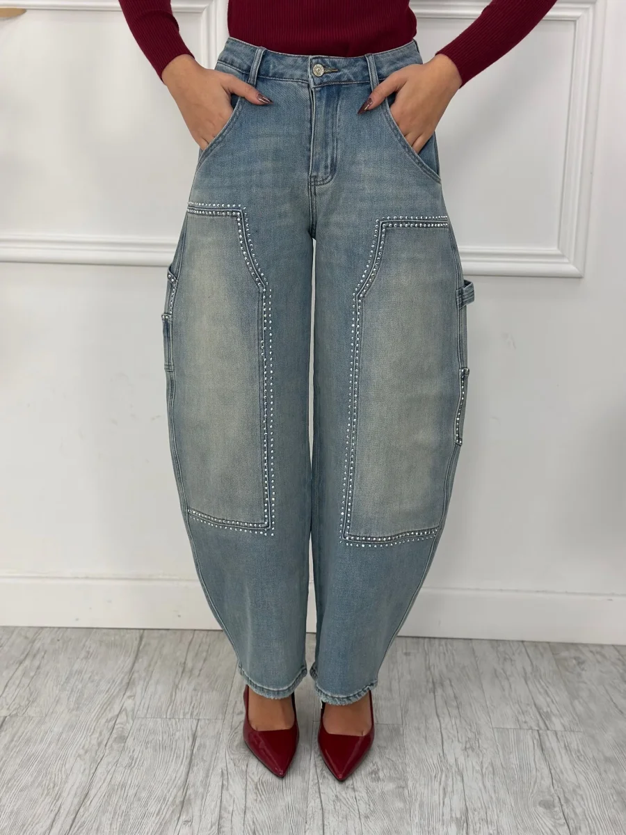 Jeans Balloon Strass 5005 - immagine 3