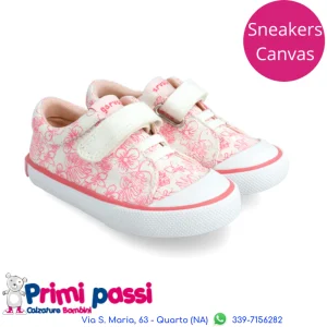 Sneakers tela Fiori