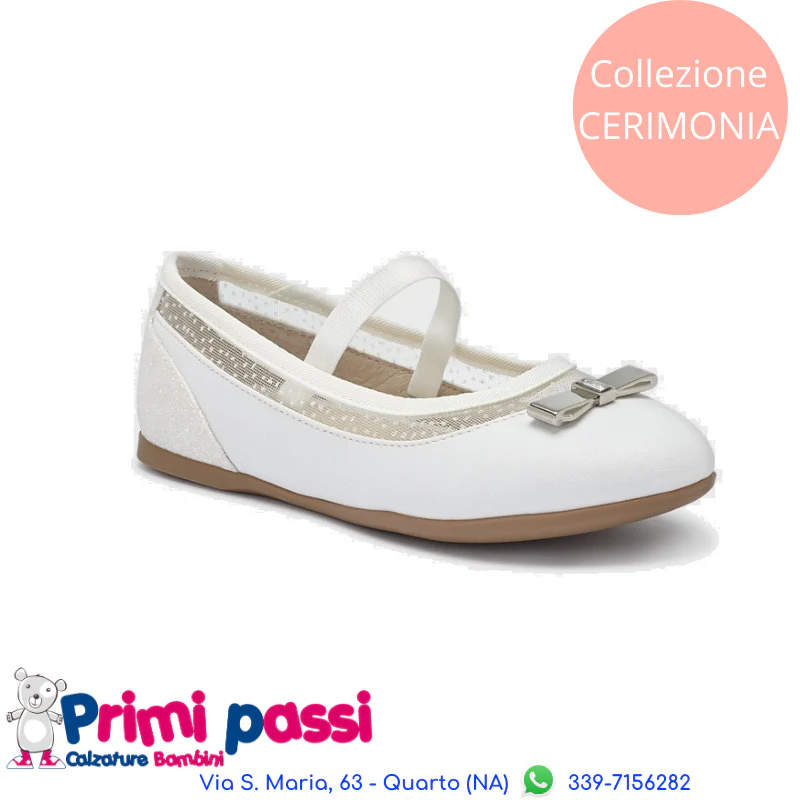 Ballerina Bianca Tulle (26-35) - immagine 2