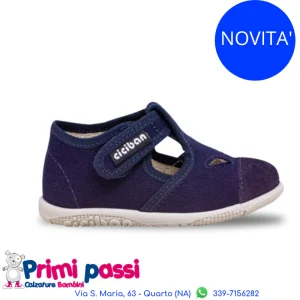 Pantofolina Ciciban 2 Occhi Blu