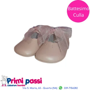 Ballerina Culla Rosa con fiocco (16-18)