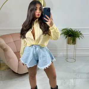 Camicia Shine Yellow