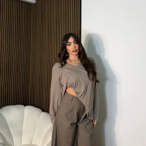 Maglia con scollo a V