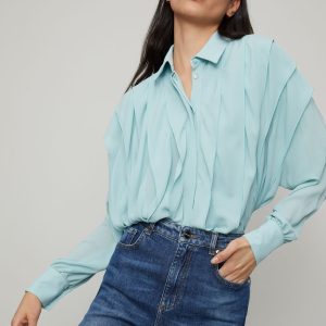 Camicia fluida Piuma