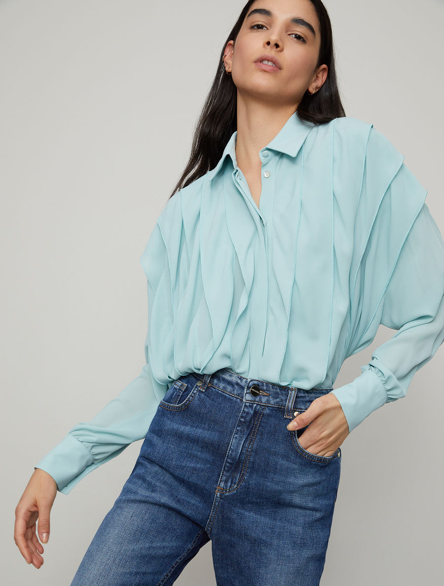 Camicia fluida Piuma