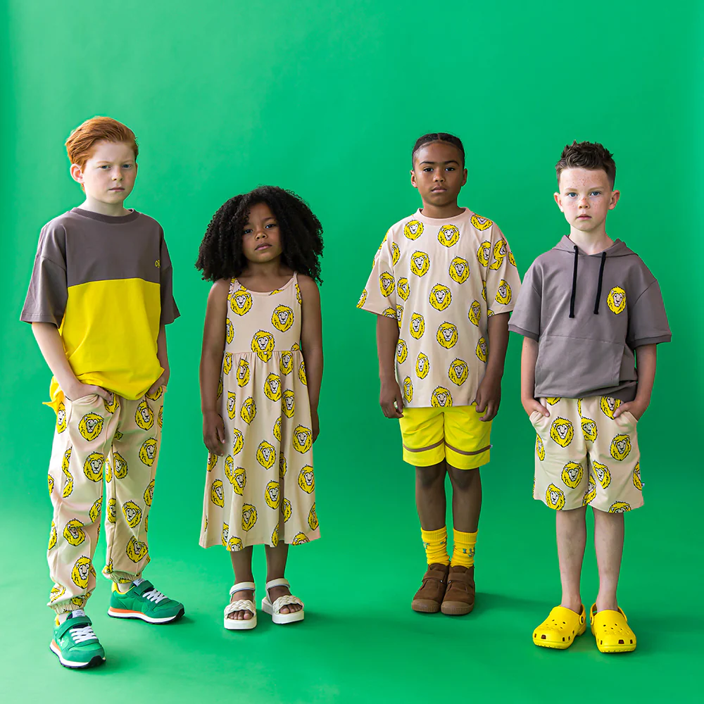 Felpa girocollo con stampa Lion - immagine 3