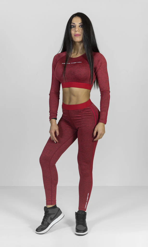 Legacy Leggings Rosso - immagine 4