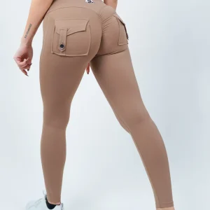 LEGGINGS VENUS SPORT MARRONE