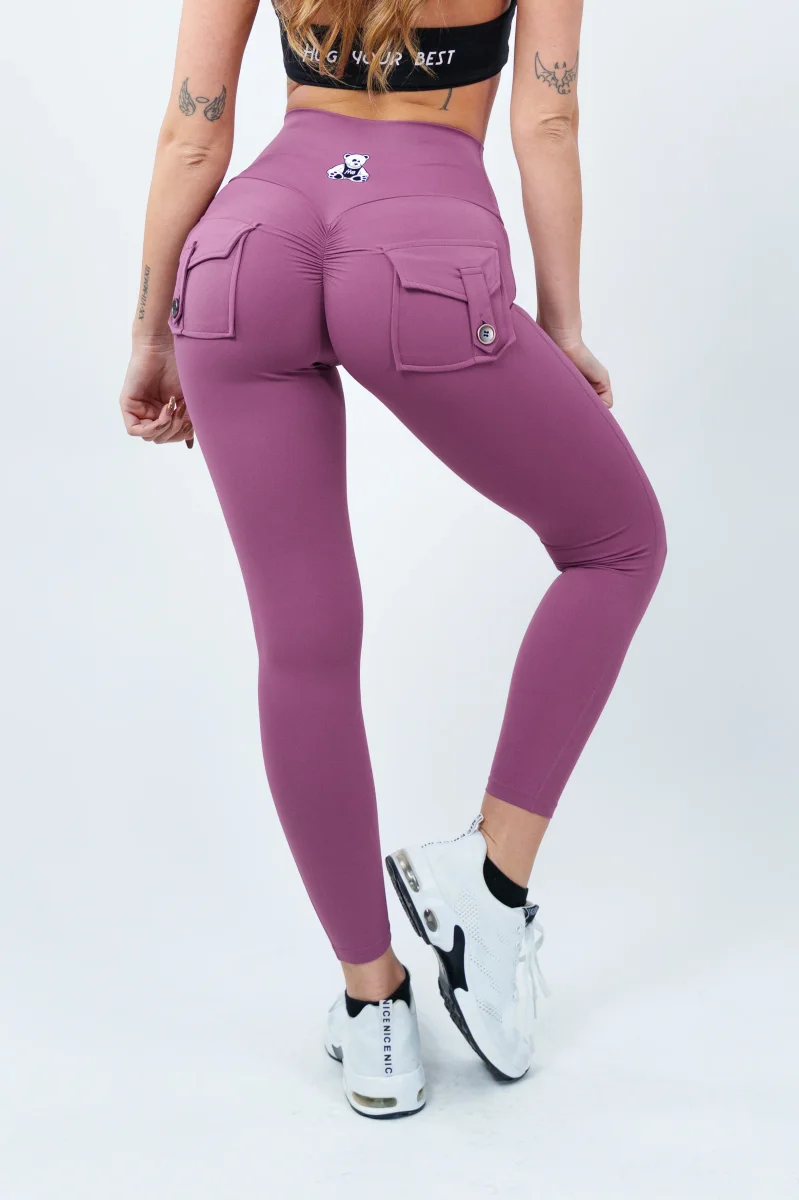 LEGGINGS VENUS SPORT ROSA MALVA - immagine 4