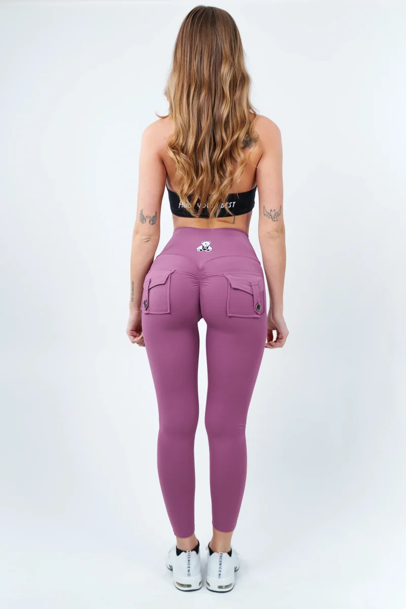 LEGGINGS VENUS SPORT ROSA MALVA - immagine 9