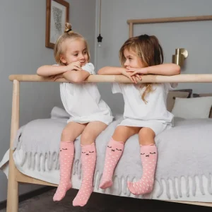 Calzini Antiscivolo Gattino Rosa