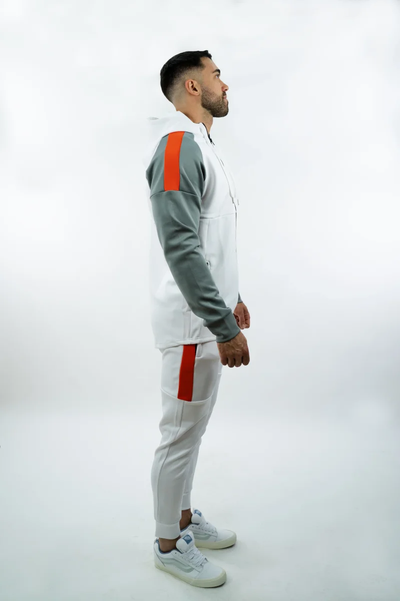 FELPA IMPRESSION BIANCA - immagine 6