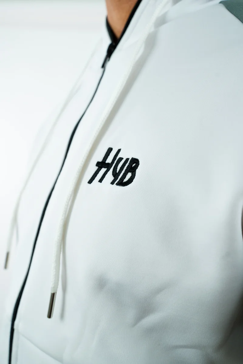 FELPA IMPRESSION BIANCA - immagine 7