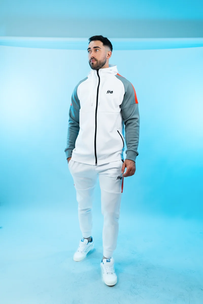 FELPA IMPRESSION BIANCA - immagine 4