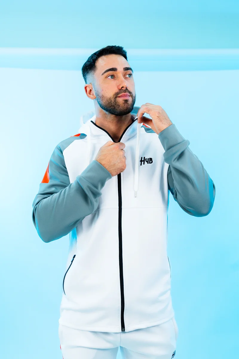 FELPA IMPRESSION BIANCA - immagine 9