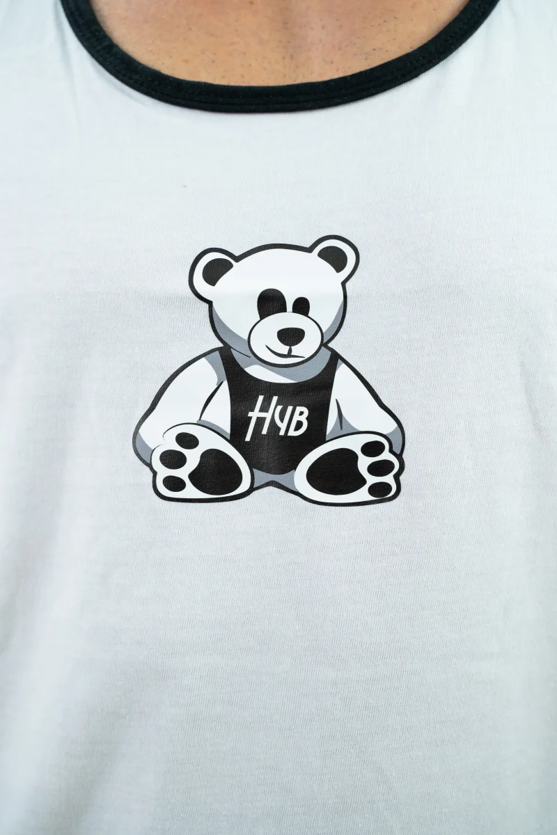 CANOTTA GYM HEROES BIANCA - immagine 7