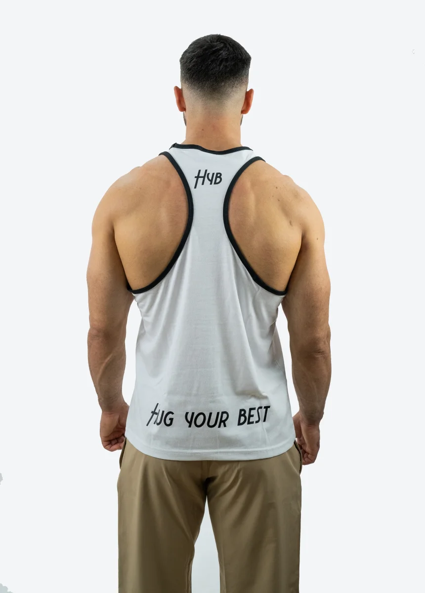 CANOTTA GYM HEROES BIANCA - immagine 5