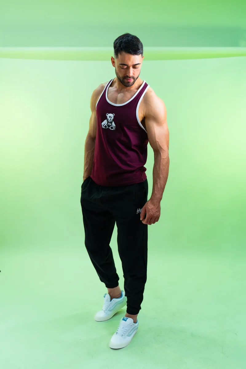 CANOTTA GYM HEROES BORDEAUX - immagine 5