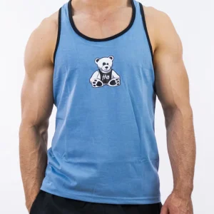 CANOTTA GYM HEROES AZZURRA