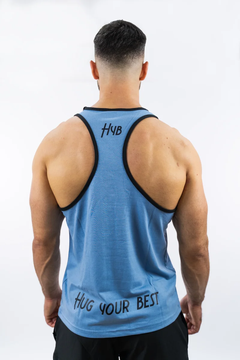 CANOTTA GYM HEROES AZZURRA - immagine 3