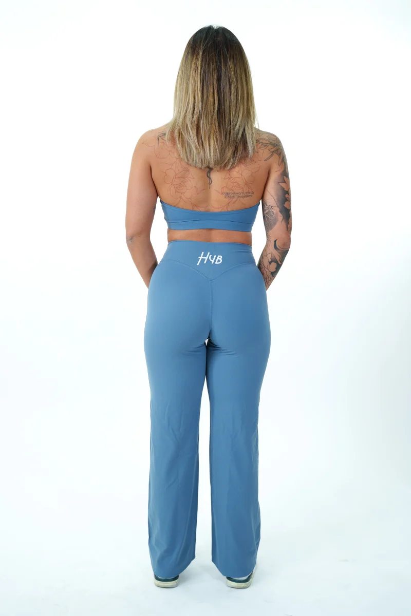 LEGGINGS PALAZZO RITUAL COBALTO - immagine 6