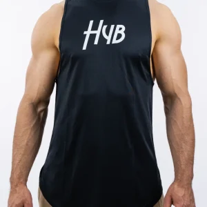 CANOTTA SMANICATA WAVE NERA