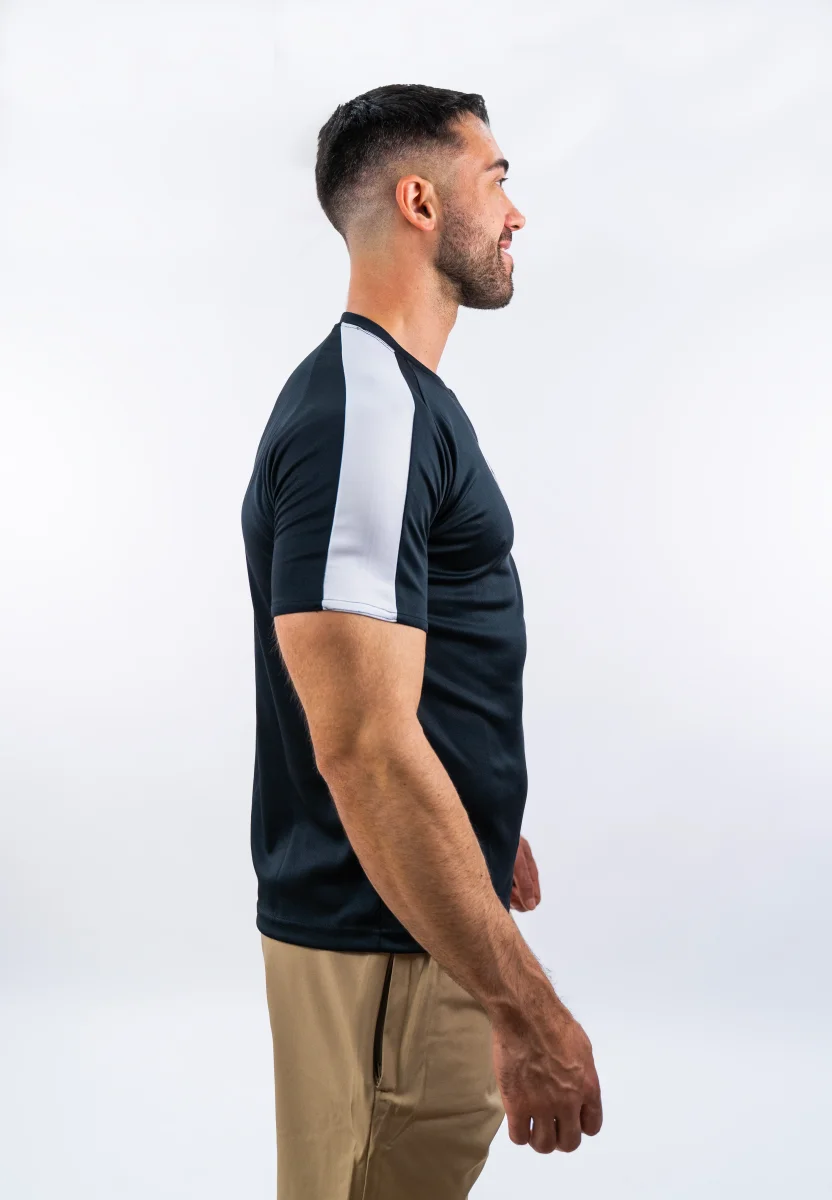 T-SHIRT PERFORMANCE NERA - immagine 4