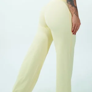 LEGGINGS PALAZZO RITUAL GIALLO