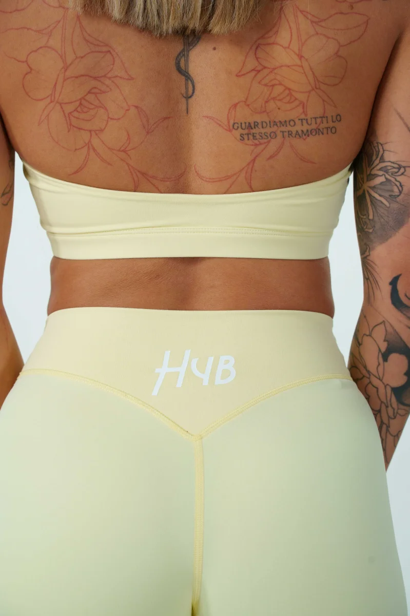 LEGGINGS PALAZZO RITUAL GIALLO - immagine 9