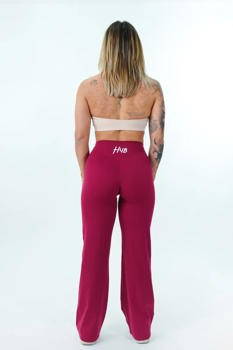 LEGGINGS PALAZZO RITUAL MAGENTA - immagine 4