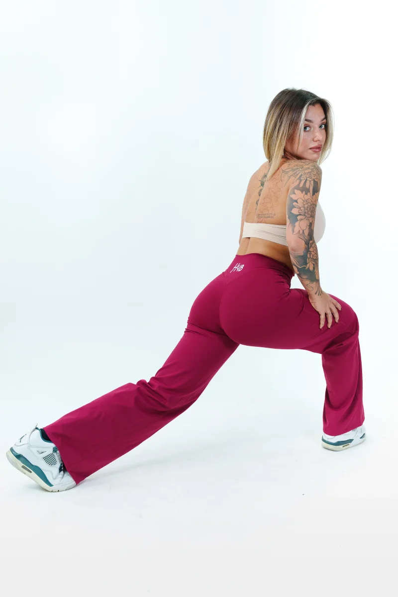 LEGGINGS PALAZZO RITUAL MAGENTA - immagine 7