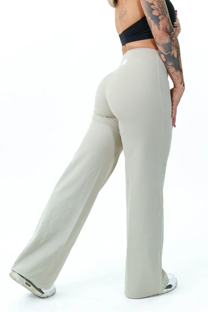 LEGGINGS PALAZZO RITUAL GHIACCIO